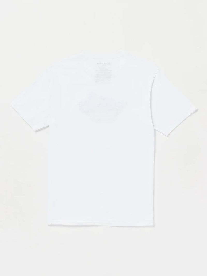 Load image into Gallery viewer, Volcom Men&#39;s Evil Grin Short Sleeve T-Shirt White A3522451_WHT
