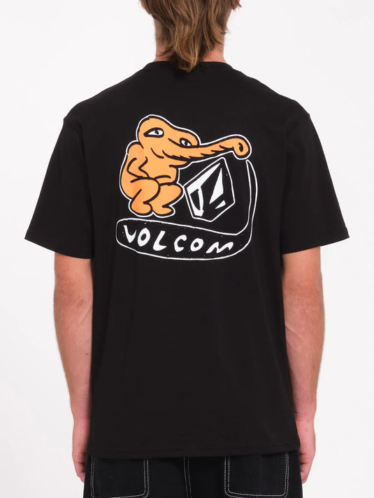 Volcom Men's Santi Stoned T-Shirt Black A3532411-BLK