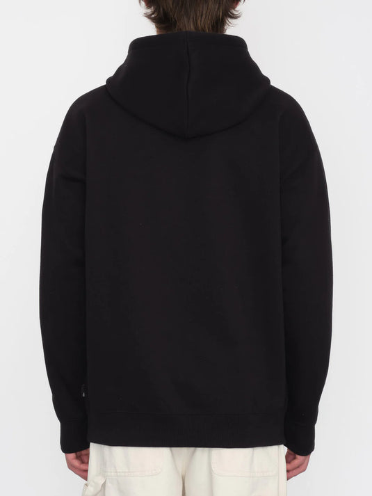 Volcom Men's Stone Hoodie Black A4132419_BLK