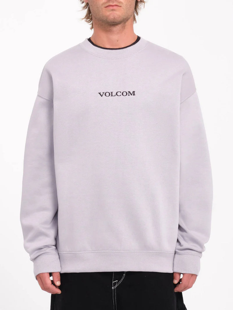 Load image into Gallery viewer, Volcom Men&#39;s Stone Sweatshirt Light Purple A4612403_LPU
