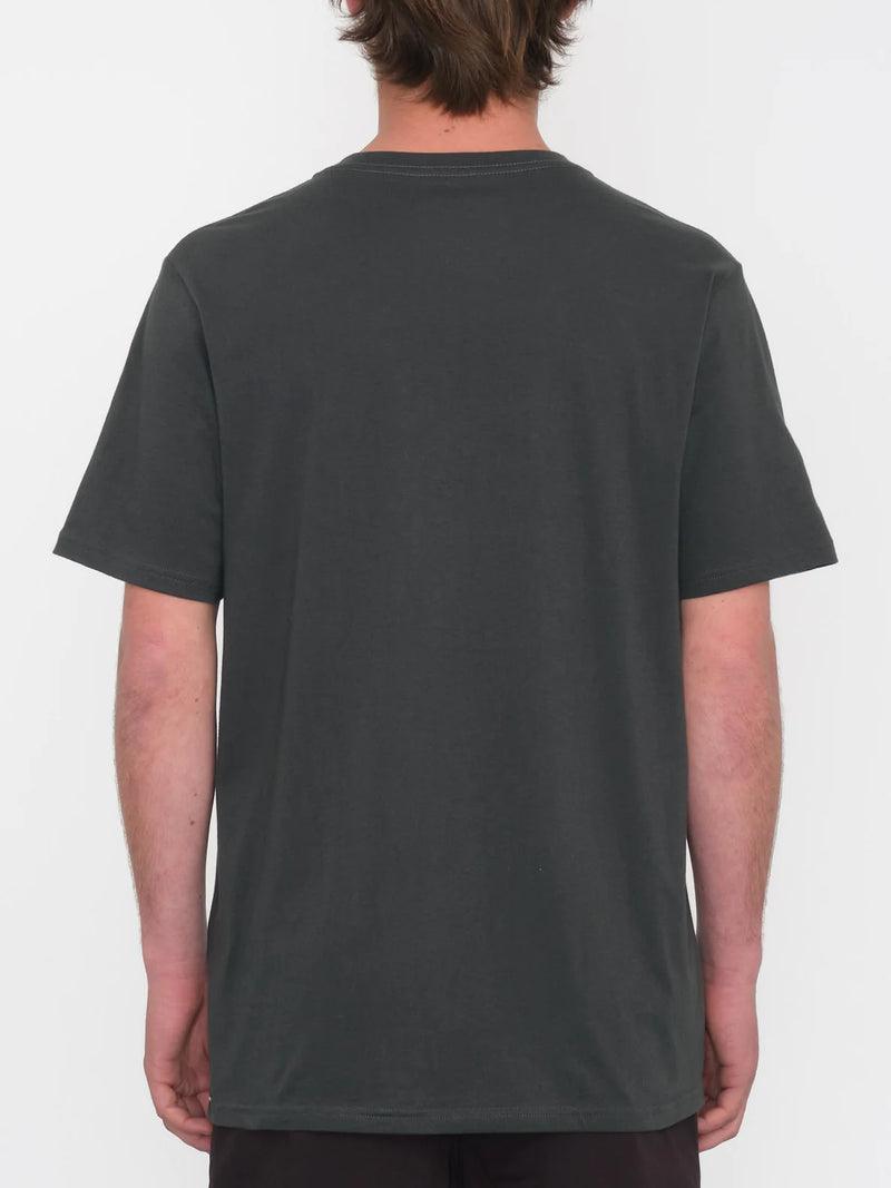 Load image into Gallery viewer, Volcom Men&#39;s Eye See Yew T-Shirt Stealth A5012404_STH
