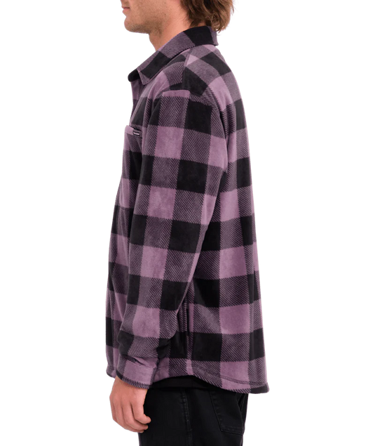 Volcom Men's Bowered Light Long Sleeve Shirt Vintage Violet A5832300_VVI