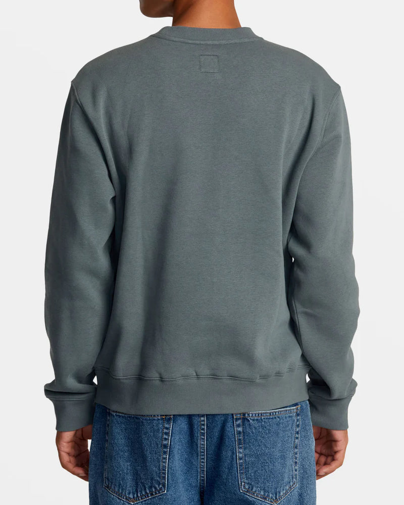 Load image into Gallery viewer, RVCA Men&#39;s Dayshift Crew Balsam Green AVYFT00343_ABG
