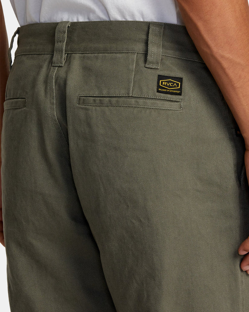 Load image into Gallery viewer, RVCA Men&#39;s Americana Chino Pants Olive AVYNP00227-OLV
