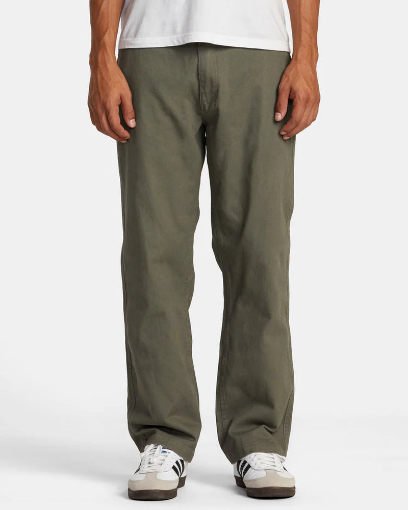 Load image into Gallery viewer, RVCA Men&#39;s Americana Chino Pants Olive AVYNP00227-OLV
