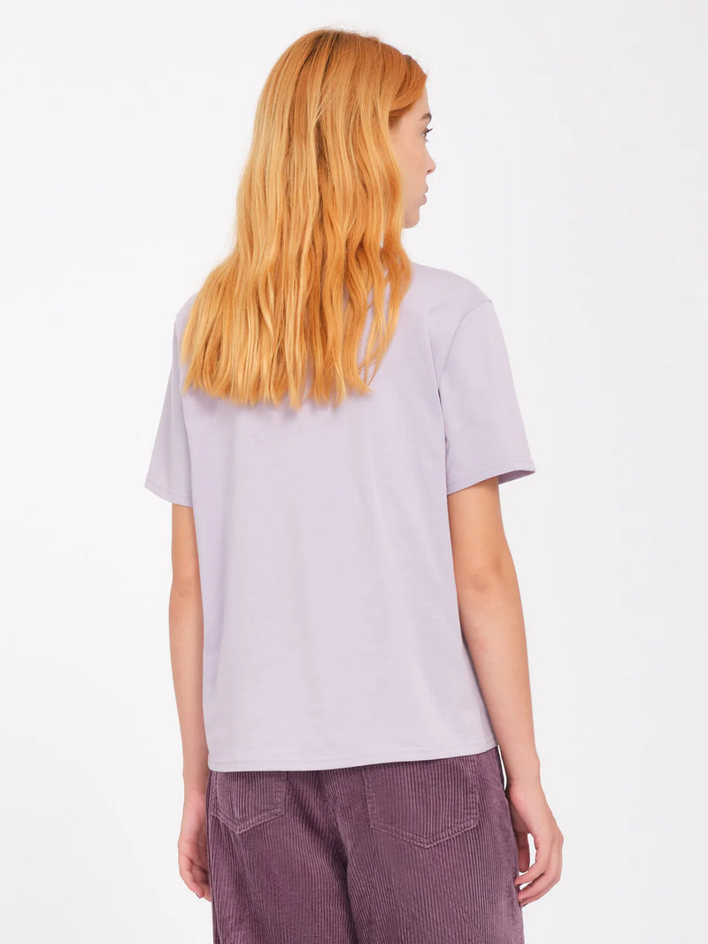 Load image into Gallery viewer, Volcom Women&#39;s Spikstone T-Shirt Light Purple B3532409_LPU
