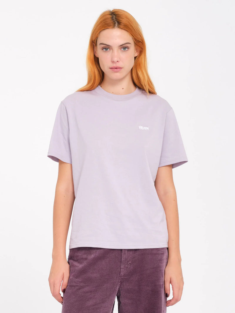 Load image into Gallery viewer, Volcom Women&#39;s Spikstone T-Shirt Light Purple B3532409_LPU
