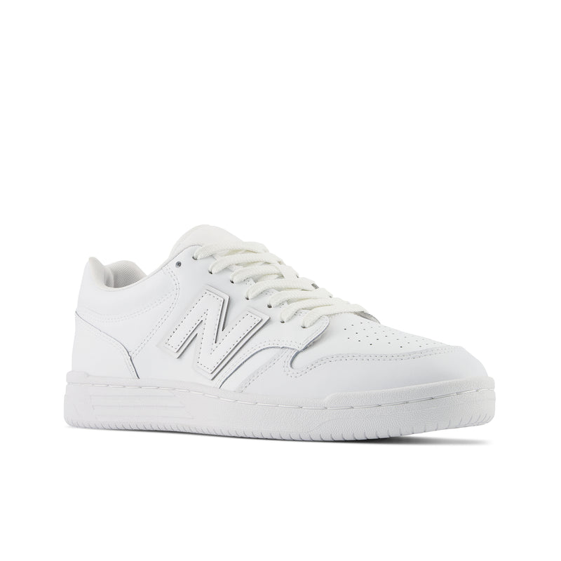 Load image into Gallery viewer, New Balance Unisex 480 Shoes White BB480L3W
