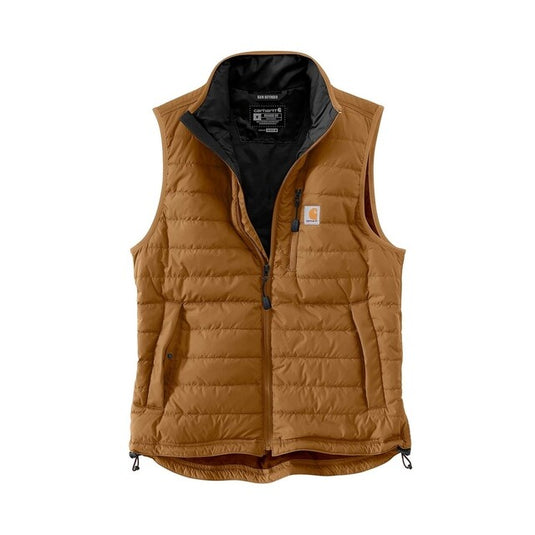 Carhartt Men's Rain Defender® Relaxed Fit Lightweight Insulated Vest Brown 102286-BRN