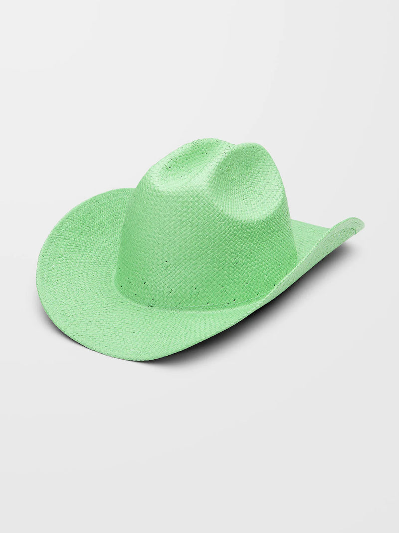 Load image into Gallery viewer, Volcom Unisex Schroff X Volcom Straw Hat Dusty Aqua D5522406_DTA
