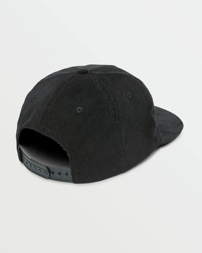 Load image into Gallery viewer, Volcom Men&#39;s Lib Stone Legacy Adjustable Hat Black D5542408_BLK
