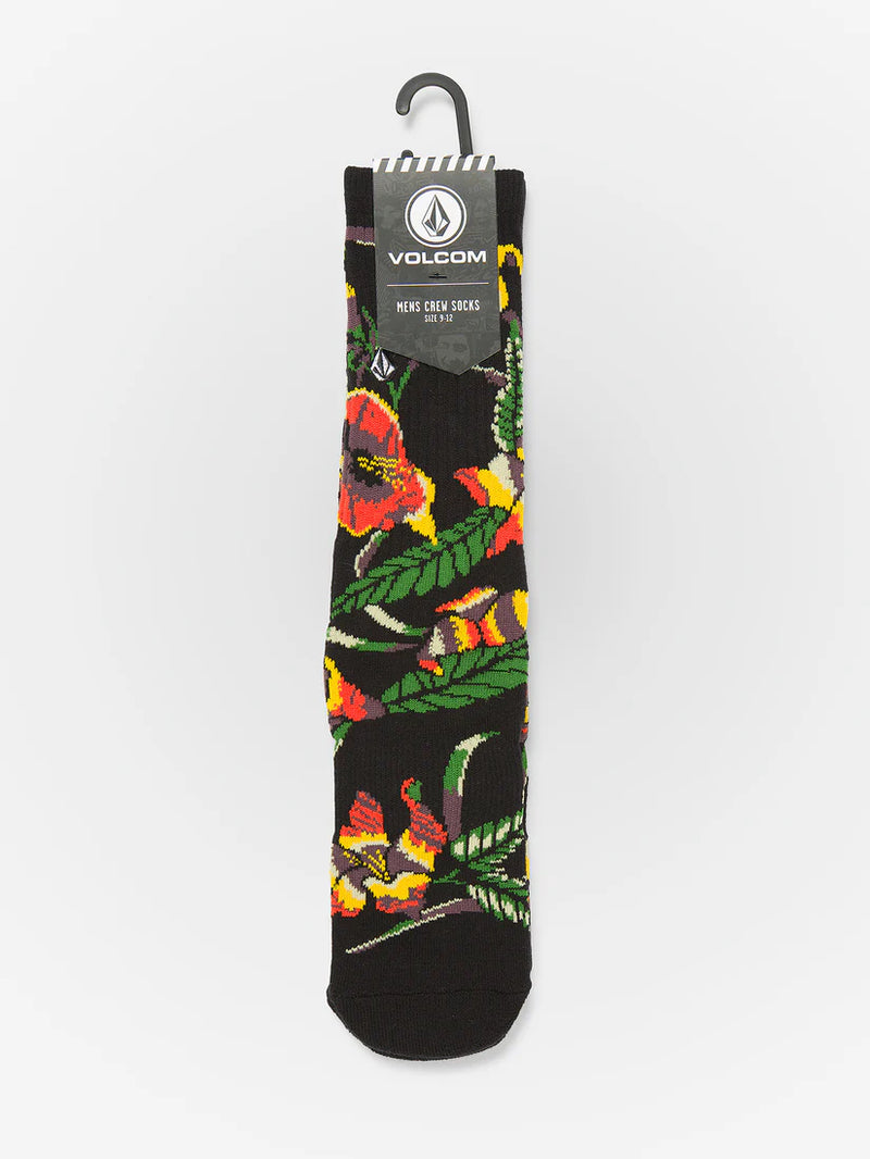 Load image into Gallery viewer, Volcom Men&#39;s Stoney Shred Socks Black D6322401_BLK
