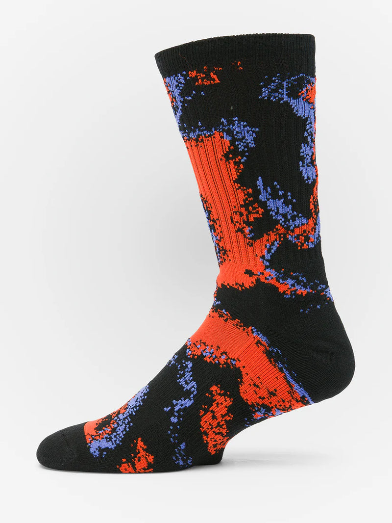 Load image into Gallery viewer, Volcom Men&#39;s Stoney Shred Socks Bright Red D6322401_BRE
