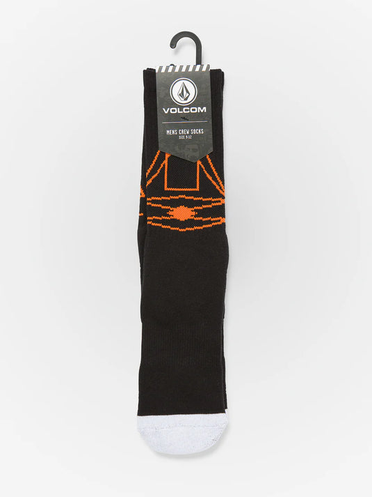 Volcom Men's Skate Vitals Remy S Socks Black D6362400_BLK