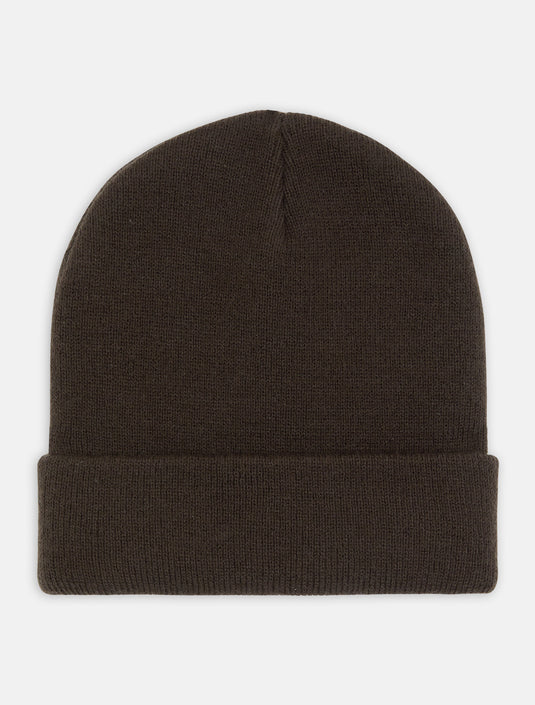 Dickies Unisex Gibsland Beanie Hat Dark Brown DK0A4X7K0DB1