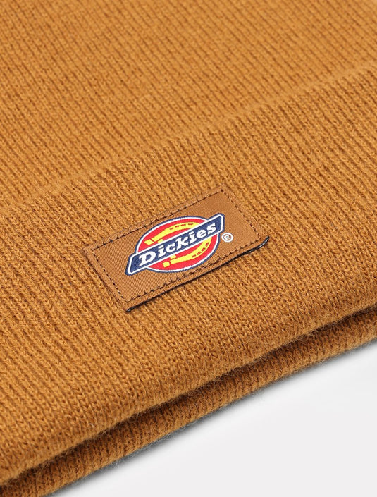 Dickies Unisex Gibsland Beanie Hat Brown Duck DK0A4X7KBD01