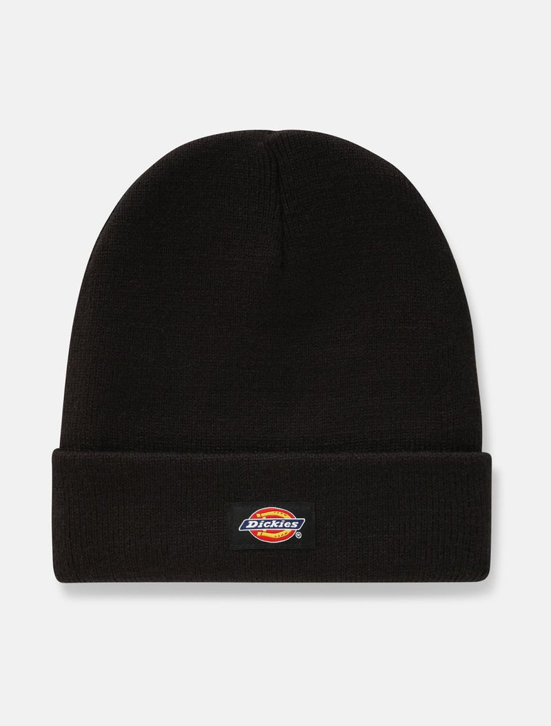 Load image into Gallery viewer, Dickies Unisex Gibsland Beanie Hat Black DK0A4X7KBLK
