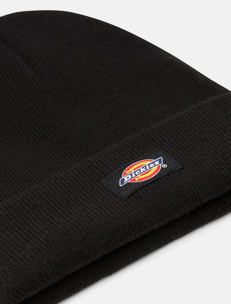 Load image into Gallery viewer, Dickies Unisex Gibsland Beanie Hat Black DK0A4X7KBLK
