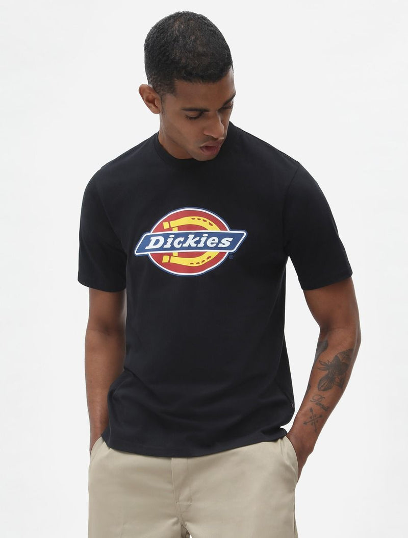 Load image into Gallery viewer, Dickies Men&#39;s Icon Logo Short Sleeve T-Shirt Black DK0A4XC9BLK1
