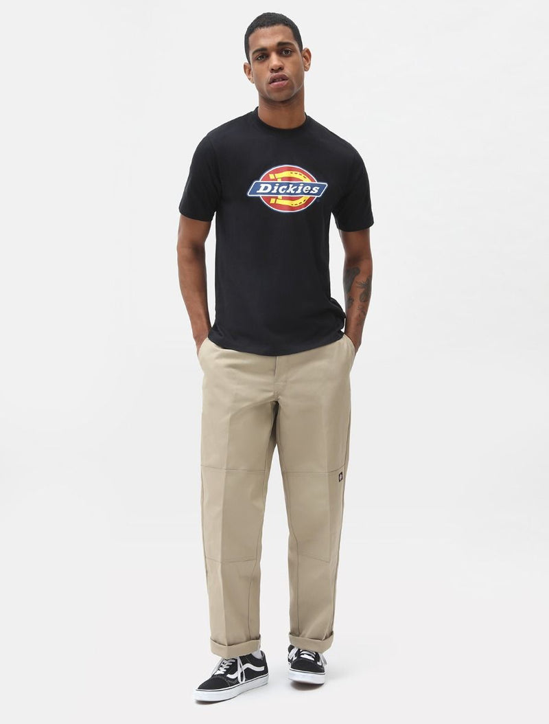 Load image into Gallery viewer, Dickies Men&#39;s Icon Logo Short Sleeve T-Shirt Black DK0A4XC9BLK1
