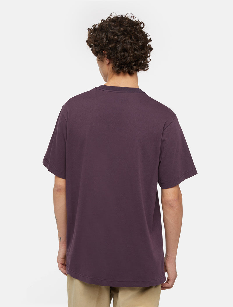 Load image into Gallery viewer, Dickies Men&#39;s Icon Logo Short Sleeve T-Shirt Plum DK0A4XC9J561
