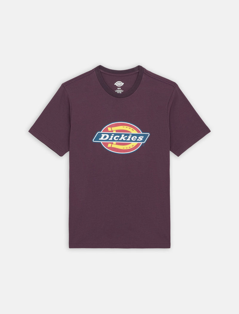 Load image into Gallery viewer, Dickies Men&#39;s Icon Logo Short Sleeve T-Shirt Plum DK0A4XC9J561
