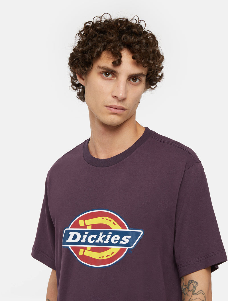 Load image into Gallery viewer, Dickies Men&#39;s Icon Logo Short Sleeve T-Shirt Plum DK0A4XC9J561
