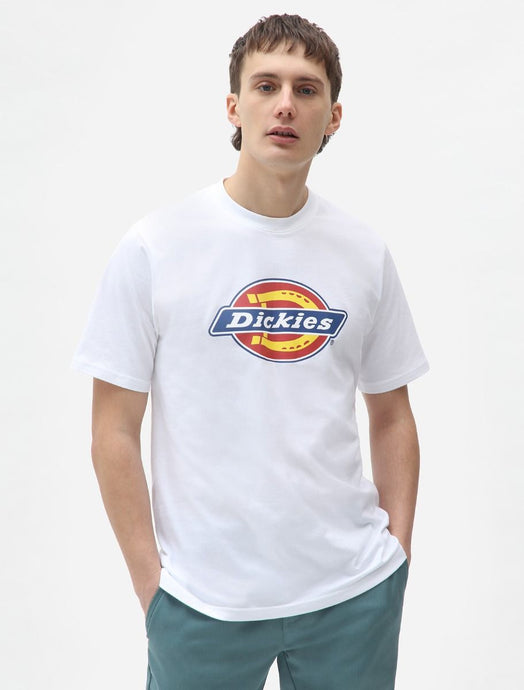 Dickies Men's Icon Logo Short Sleeve T-Shirt White DK0A4XC9WHX1