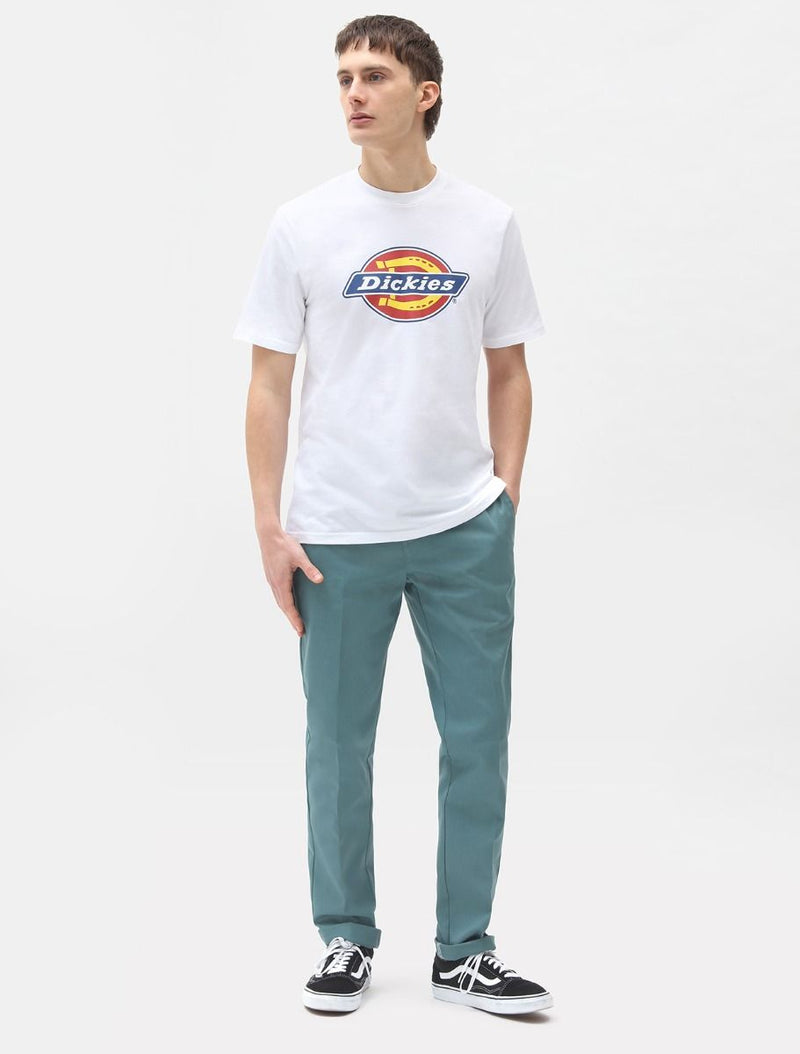 Load image into Gallery viewer, Dickies Men&#39;s Icon Logo Short Sleeve T-Shirt White DK0A4XC9WHX1
