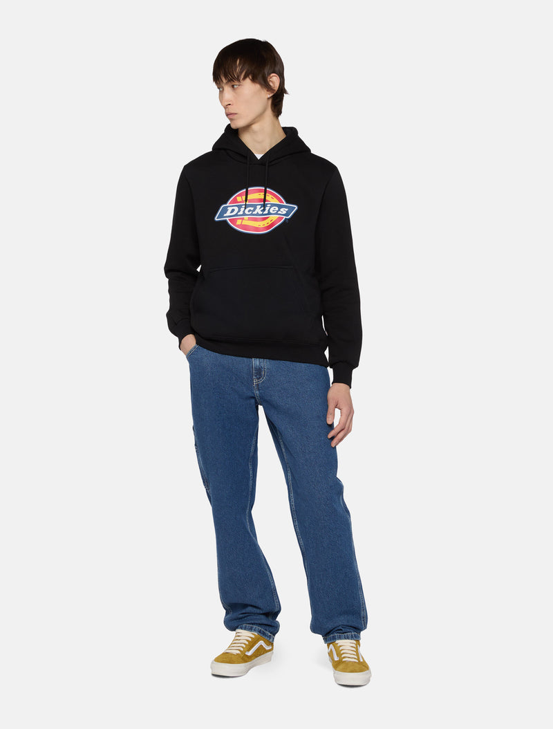 Load image into Gallery viewer, Dickies Unisex Icon Logo Hoodie Black DK0A4XCBBLK1
