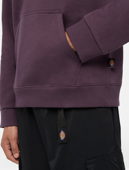 Dickies Unisex Icon Logo Hoodie Plum DK0A4XCBJ561