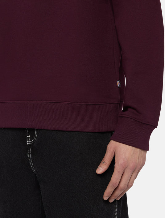 Dickies Men's Oakport Sweatshirt Maroon DK0A4XCEMR0