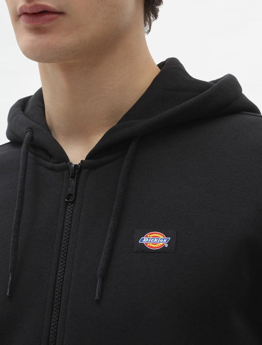 Dickies Men's Oakport Zip Hoodie Black DK0A4XD3BLK