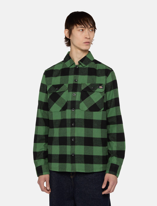 Dickies Men's Sacramento Shirt Green DK0A4XDZK17