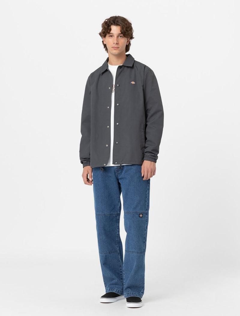 Load image into Gallery viewer, Dickies Men&#39;s Oakport Coach Jacket Charcoal Grey DK0A4XEWCH01
