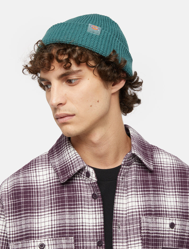 Load image into Gallery viewer, Dickies Unisex Woodworth Waffle Cap Lincoln Green DK0A4XFD0LN
