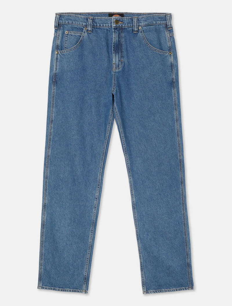 Load image into Gallery viewer, Dickies Houston Denim Pants Classic Blue DK0A4XFLCLB
