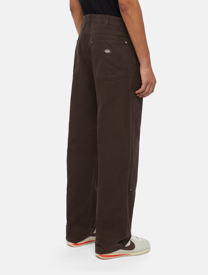 Load image into Gallery viewer, Dickies Men&#39;s Duck Canvas Utility Pants Dark Brown DK0A4XGO0DB1
