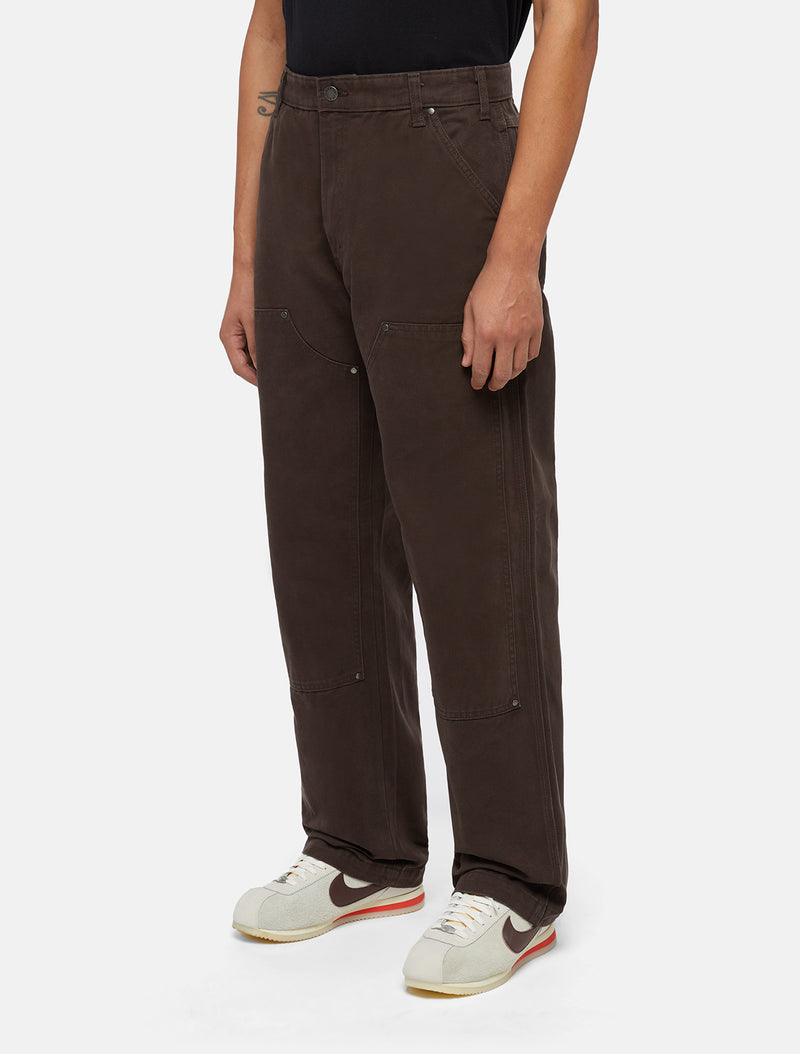 Load image into Gallery viewer, Dickies Men&#39;s Duck Canvas Utility Pants Dark Brown DK0A4XGO0DB1
