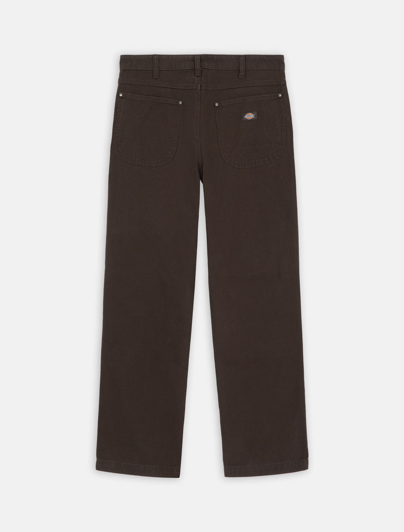 Load image into Gallery viewer, Dickies Men&#39;s Duck Canvas Utility Pants Dark Brown DK0A4XGO0DB1
