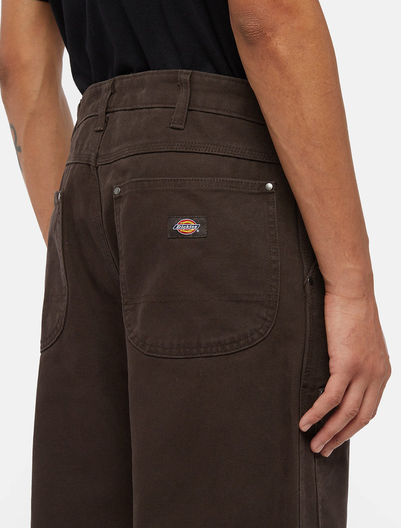 Load image into Gallery viewer, Dickies Men&#39;s Duck Canvas Utility Pants Dark Brown DK0A4XGO0DB1
