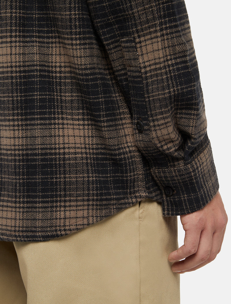 Load image into Gallery viewer, Dickies Men&#39;s Evansville Long Sleeve Shirt Mushroom DK0A4XGTMR
