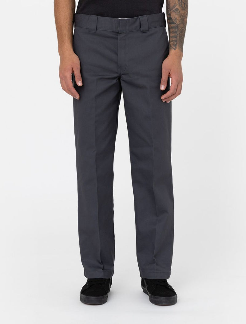 Load image into Gallery viewer, Dickies Men&#39;s 873 Slim Straight Work Pants Charcoal Grey DK0A4XK9CH0
