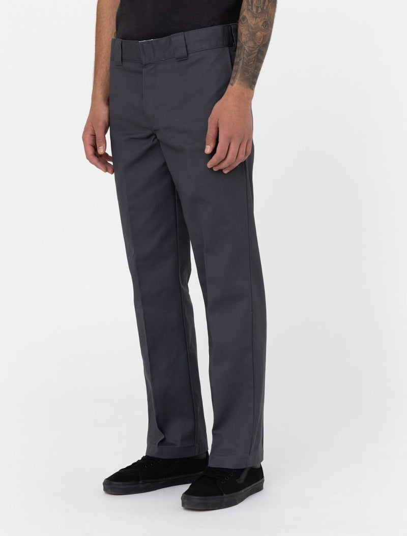 Load image into Gallery viewer, Dickies Men&#39;s 873 Slim Straight Work Pants Charcoal Grey DK0A4XK9CH0
