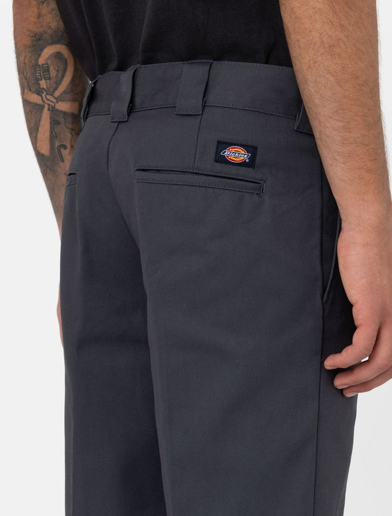 Load image into Gallery viewer, Dickies Men&#39;s 873 Slim Straight Work Pants Charcoal Grey DK0A4XK9CH0
