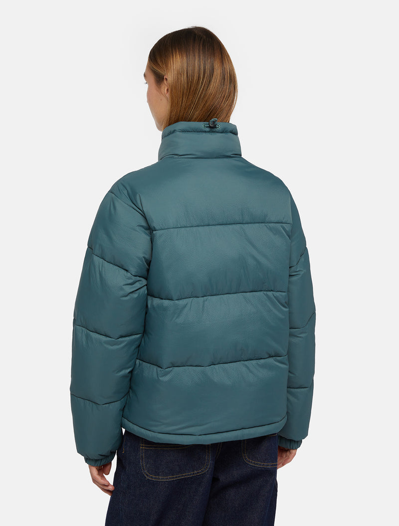 Load image into Gallery viewer, Dickies Women&#39;s Alatna Jacket Lincoln Green DK0A4XP30LN
