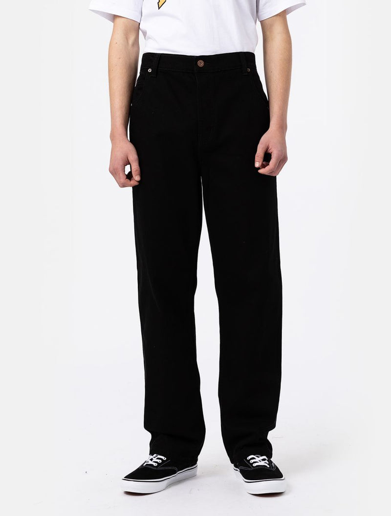 Load image into Gallery viewer, Dickies Men&#39;s Thomasville Denim Pants Rinsed Black DK0A4XYKRBK
