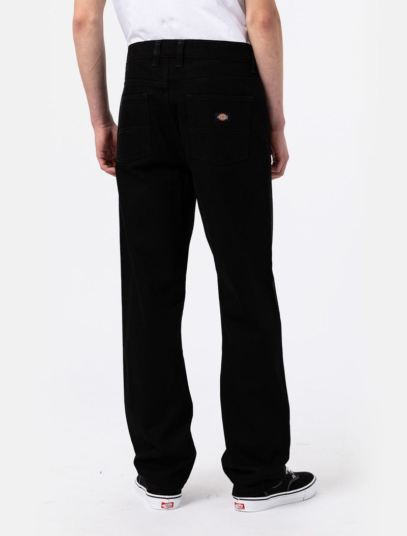 Load image into Gallery viewer, Dickies Men&#39;s Thomasville Denim Pants Rinsed Black DK0A4XYKRBK
