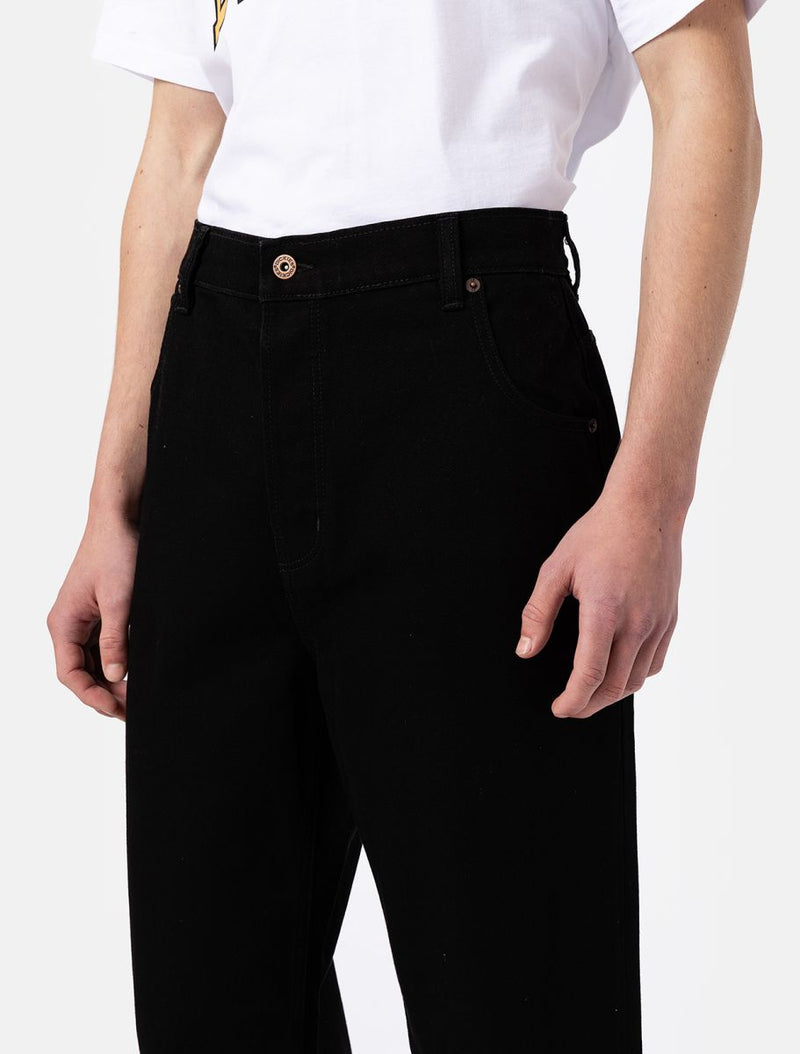 Load image into Gallery viewer, Dickies Men&#39;s Thomasville Denim Pants Rinsed Black DK0A4XYKRBK
