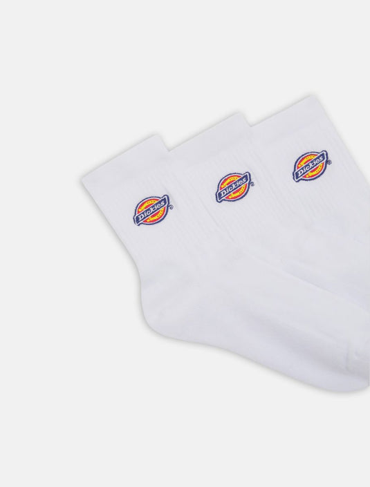 Dickies Unisex Mid Valley Grove Socks White DK0A4Y9OWHX